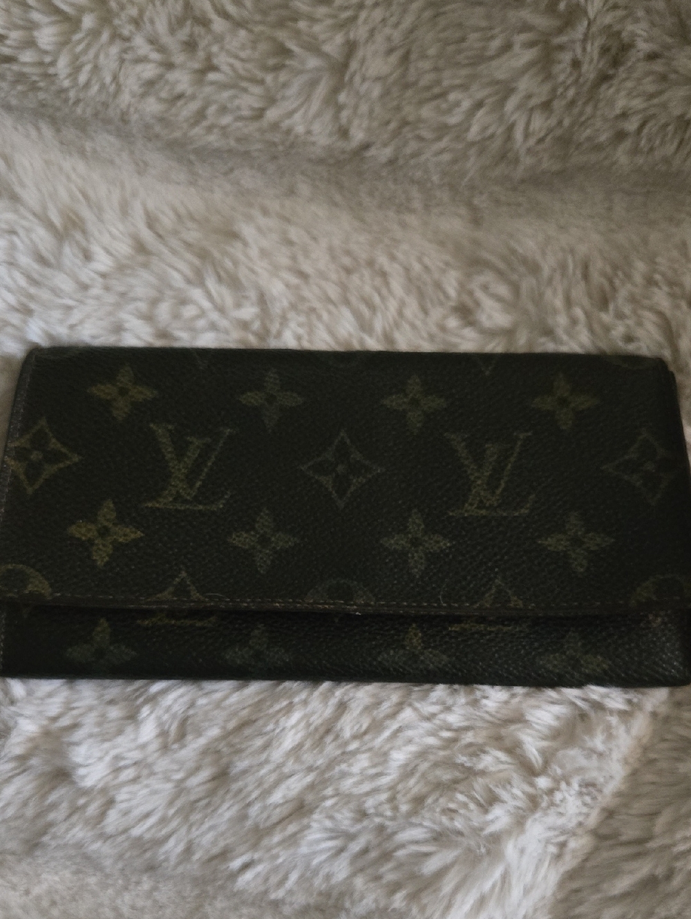 Louis Vuitton Monogram Canvas Clutch VINTAGE Wallet